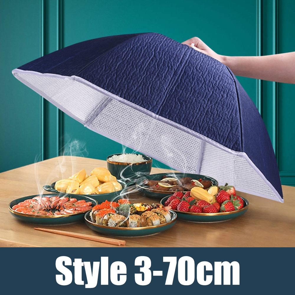 1 Stück Fliegenabweisende Tischdecke Faltbare Aufbewahrung Küchenaufbewahrungsorganisator Isolierte Speisenabdeckung Heimgebrauch