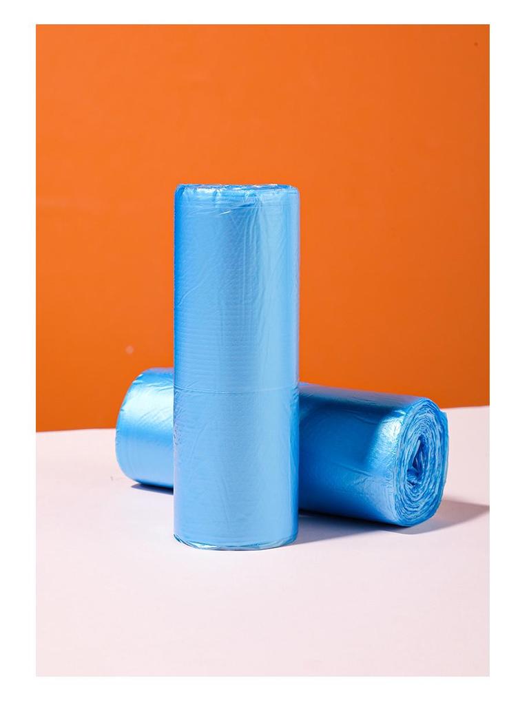 Japan KOMEKI Premium Double Roll Garbage Bags: Large Vest Bags (50 pcs) & Medium (60 pcs) - 2 Rolls