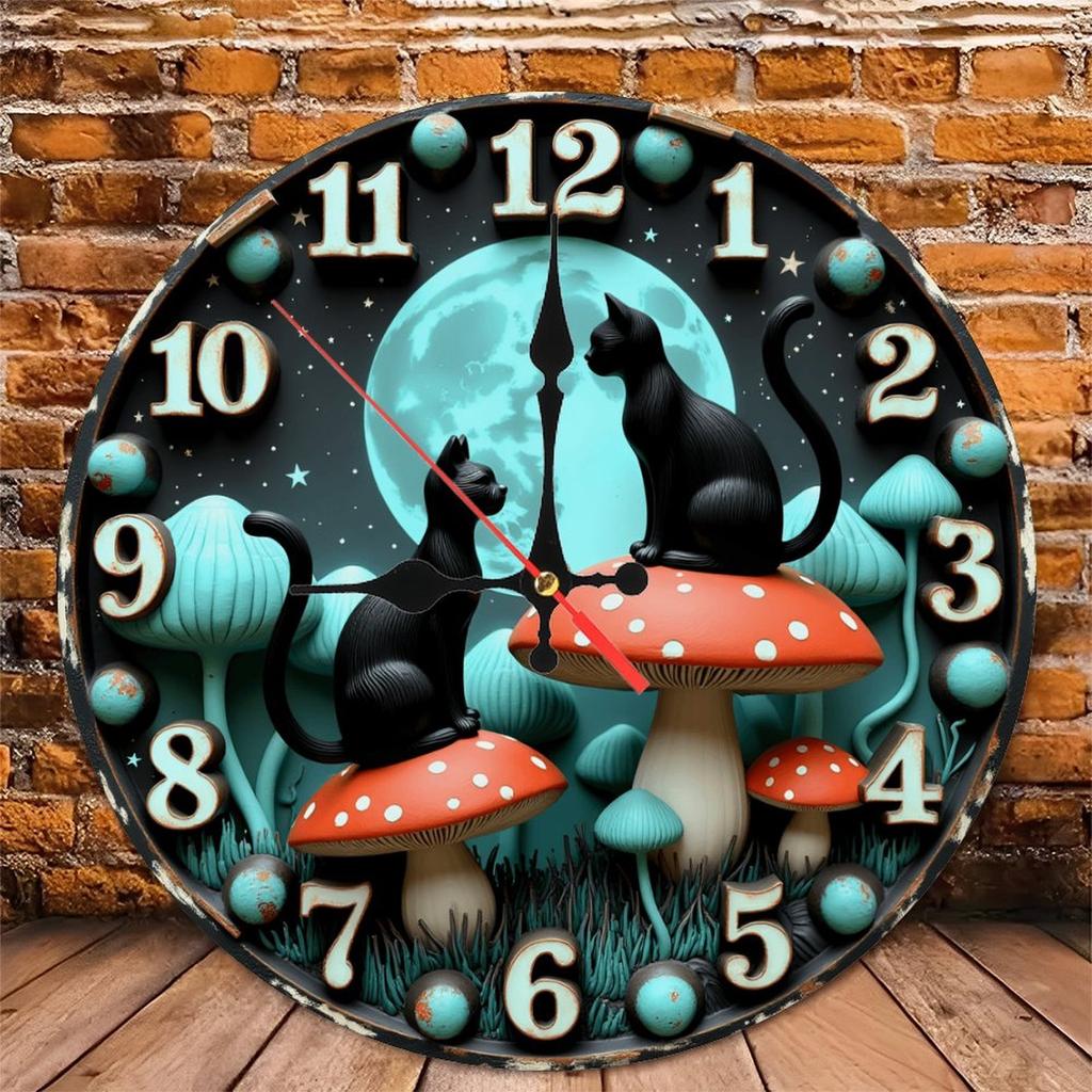 Timeless Design 25x25cm Wood Wall Clock Outlasts Fleeting Trends