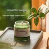 Osmanthus Indoor Smokeless Candle - Light Tea Scent for Home, Party, or Bedroom Fragrance