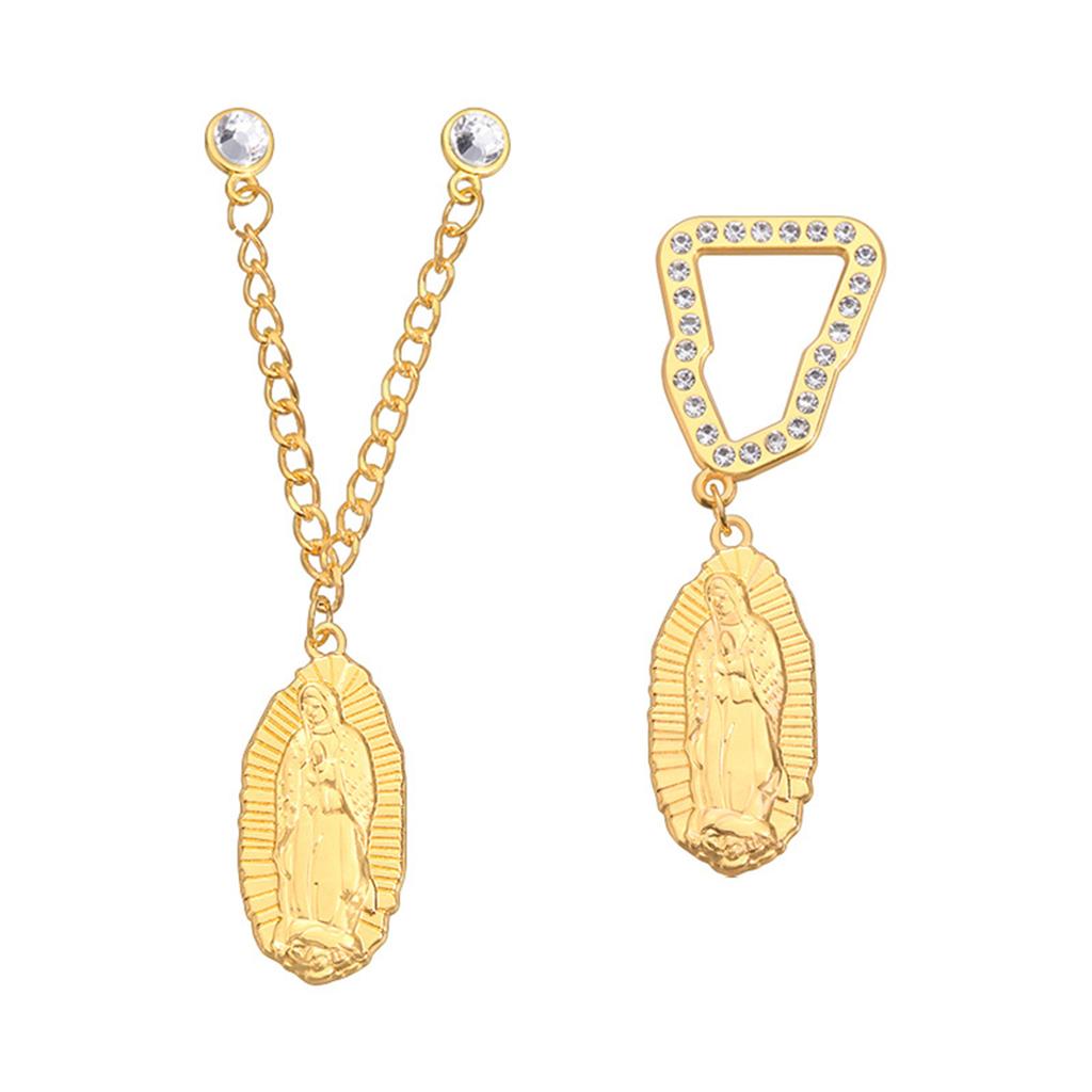 Elegant Enamel Brooch Hat Clip Breastpin Handmade Backpack Lapel Badge Accessory for Church Gatherings Or Daily Wear