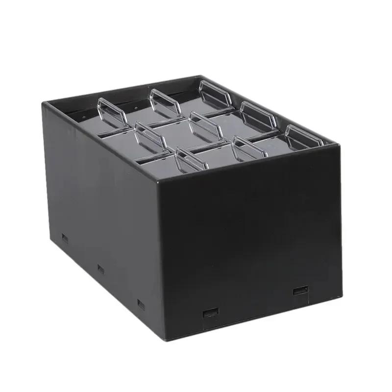 Boîte de Rangement pour Bijoux Mini Armoires à Débris Treillis Portable Petit Tiroir Grille de Tri Fournitures de Bureau de Bureau Couleur Aléatoire 1 pièce