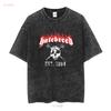 Hatebreed T Shirt est   Black All Size vintage Washed Breathable Top For Everyday Wear Soft Stretched Comfortable Versatile