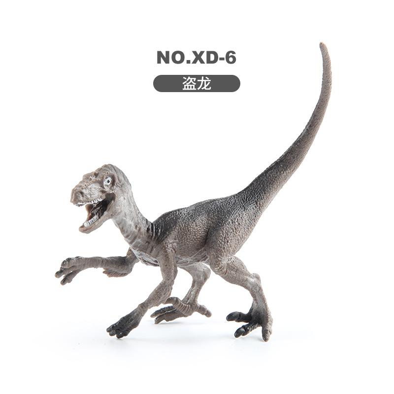 Children'S Simulated Dinosaur Jurassic Animal Ornament Mini Dinosaur Model Various Stegosaurus Triceratops Ornament Toys