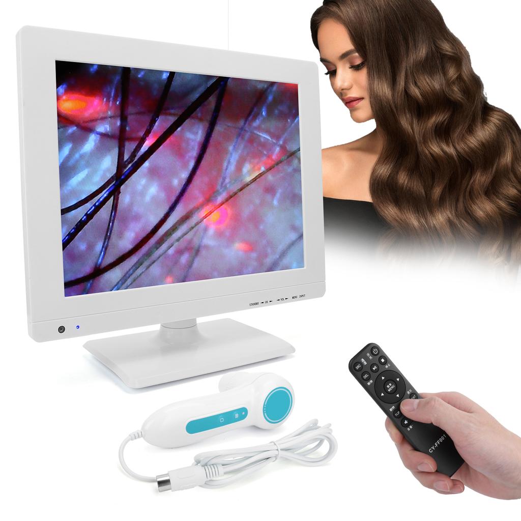 15 Inch 100X High Definition Scalp Detector Hair Follicle Analyzer Tester (100‑240V)EU Plug