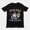 Buiten Adems Maar Niet Buiten Schalen Grafisch T-shirt Unisex Unisex Grappige Fantasy Woordspeling Casual Katoen Korte Mouw Streetwear T-shirt