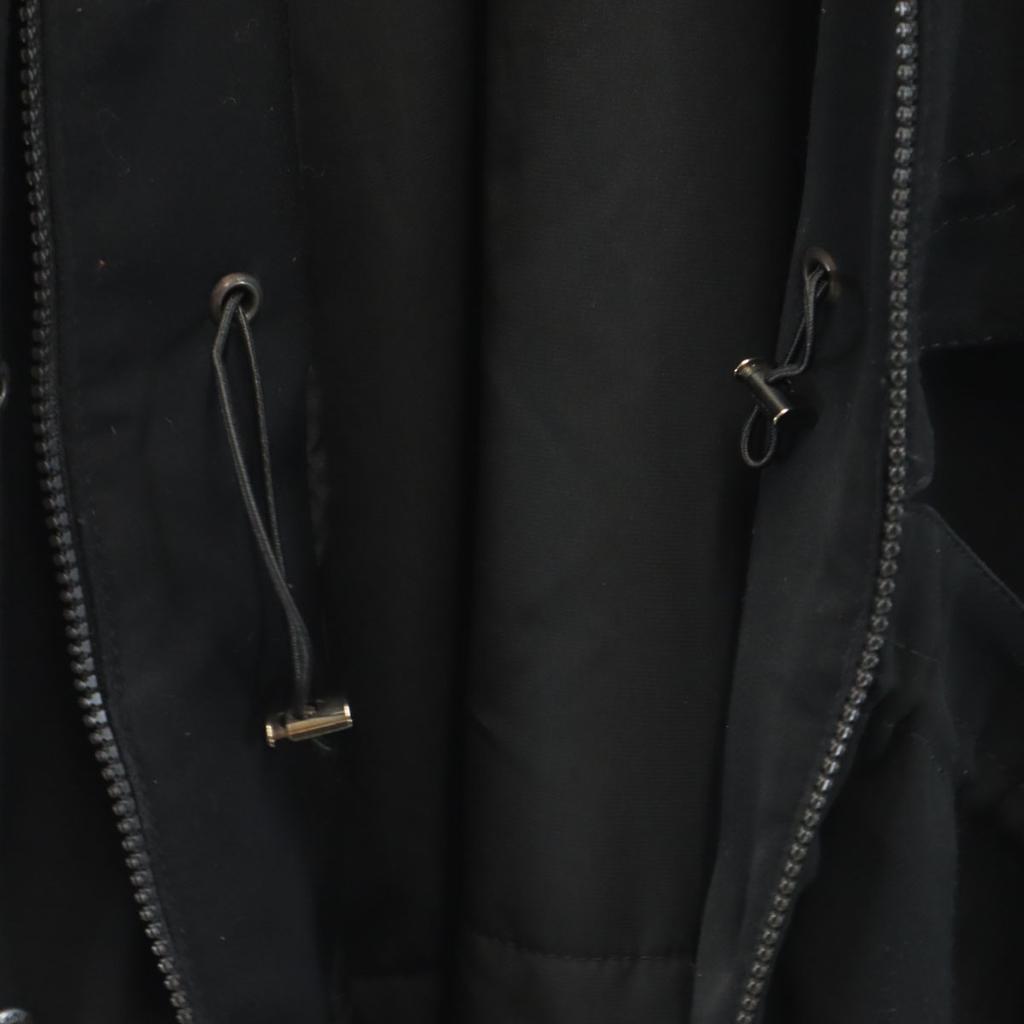 Armani Made In Italy Zip Jacket 38 Black Women Used