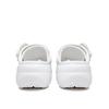 Crocs Classic Platform Clog Aoyama Camellia Simple and Versatile Fashion Trend Casual Hole Shoes Women's White