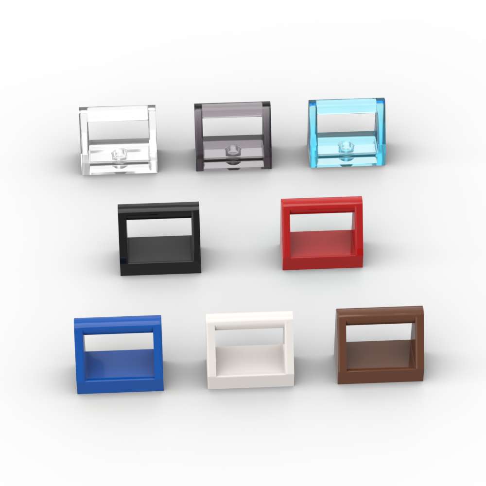 MOC 10PCS 2432 Modified Constructing Blocks 1x2 With Bar Handle Learning-Focused Bricks Particle Puzzle Toys Children Birthday Kid Gifts