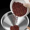 Efficient Liquid Filtration Funnel Essential Kitchens ToolStainless Funnel with Mesh Strainer for Filtration