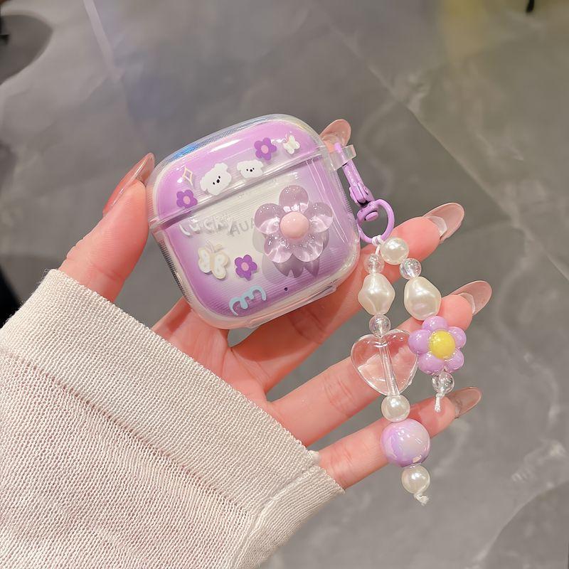 Puppy for Huawei Freebuds4/4e Bluetooth Earbuds Case Pro3/4/6i Protective Case SE2/3 Glory X7/X8 Earphone Sleeves Small Yellow Duck Butterfly Tide