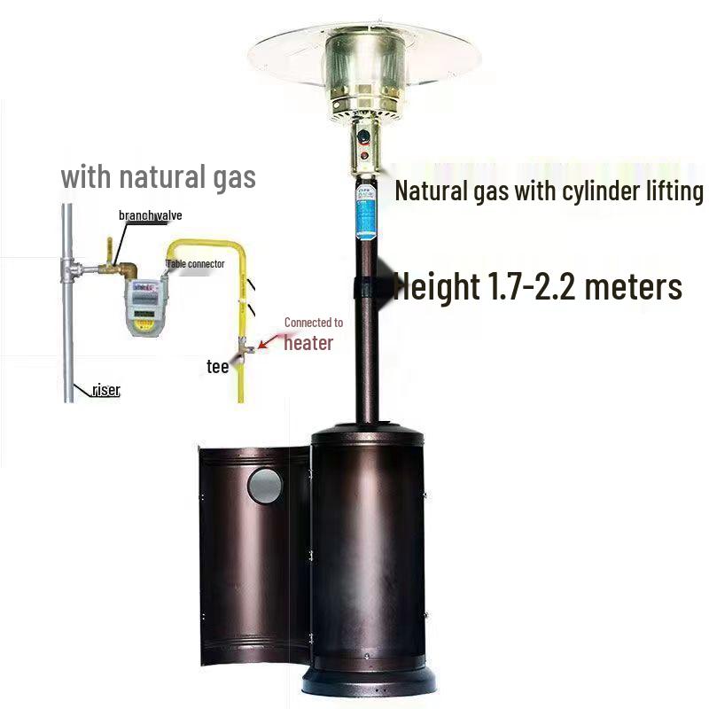 Umbrella-Shaped Gas Stove: Indoor/Outdoor LPG & Natural Gas Heater for Home or Commercial Use