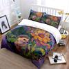 "Floral Hedgehog Art Set" Soft Comfortable Duvet Cover Bedding Set Included 1*Duvet Cover & 2*Pillowcases Gift