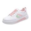 Soft Leather Little White Shoes Women's New Casual Lace-up Platform Sports Shoes Student Fashion Board Shoes Women