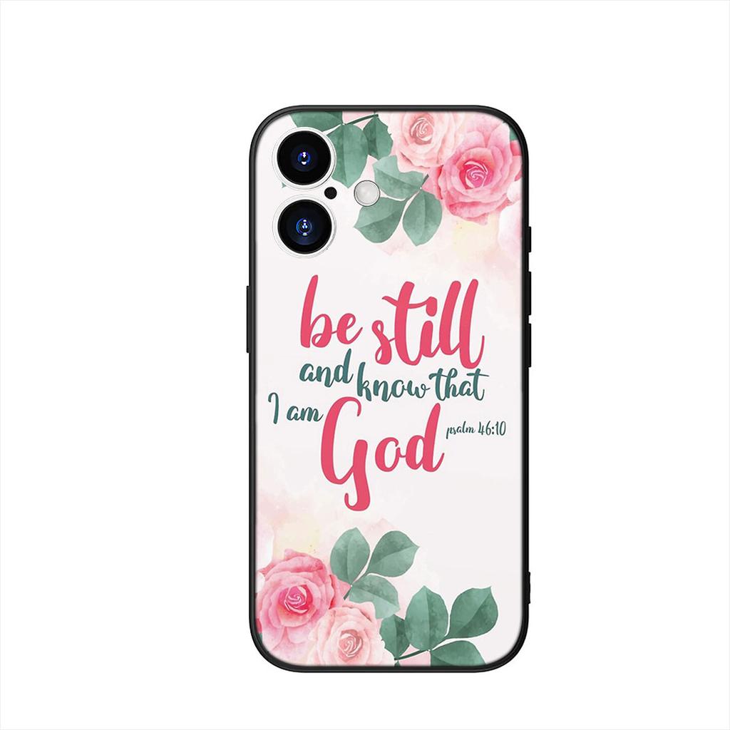 Bible Verse Faith Christian Jehovah God Phone Case for Apple iPhone 16 15 14 Plus 13 12 Mini 17 Pro Max + 16E Air 16+ ProMax