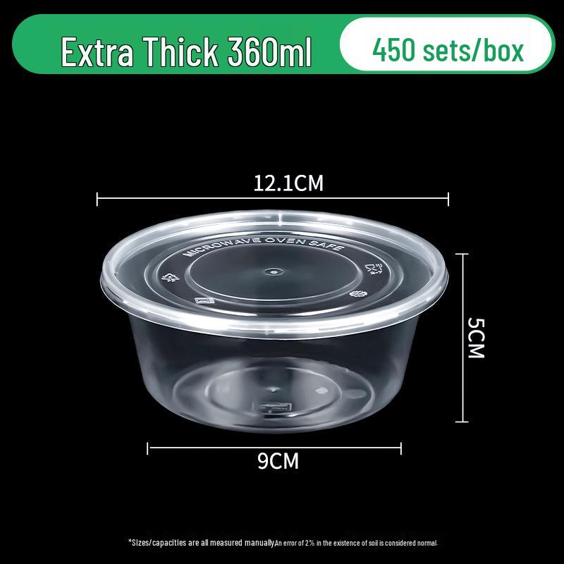 Round Disposable Sauce Cups - 25/50/100ml | Portioning & Takeaway Containers