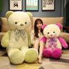 New Huggable High Quality 4 Colors Teddy Bear With Bow Stuffed Animals Plush Toys Doll Pillow Kids Lovers Birthday Baby Gift