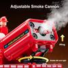 New Smoke Exhaust Fire Truck Die-cast Light Music Alloy Fire Truck Model Can Spray Water Ladder Rescue Truck Toy Children's Gift