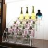 Cosmetics Storage Rack Acrylic Display Stand Dressing Table Multi Layer Organizational Shelves Desktop Ladder Type Showcase Box