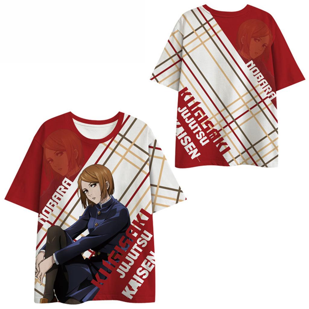 Japanese Anime Jujutsu Kaisen T-Shirts Satoru Gojo 3D Printed Summer Quick Dry Round Neck Short Sleeves for Men Polyester Do Not Fade New