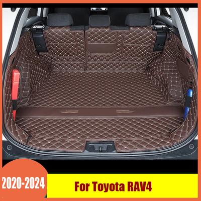 Custom Car Trunk Mats 1pcs Durable Cargo Liner Boot Carpets Accessories For Toyota RAV4 XA50 2019 2020 2021 2022 2023 2024 2025