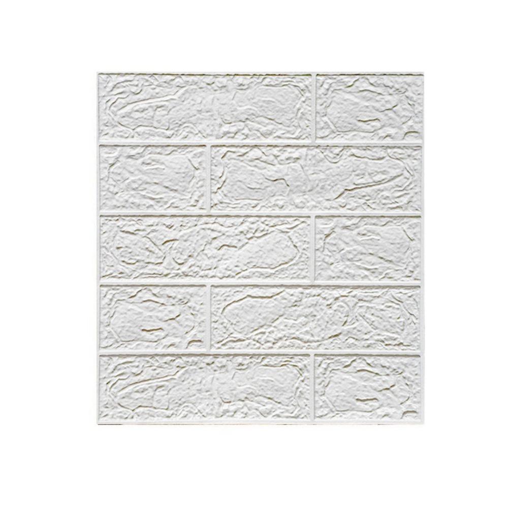 DIY 3D Imitation Brick Wall Stickers Peel and Stick Background Wallpaper  Wallboard Renovation