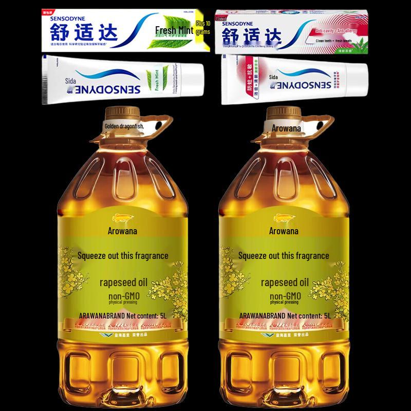 Sensodyne Toothpaste & Premium Rapeseed Oil Bundle