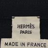 HERMES Navy Silk Blend Ribbon Tie Dress dress 34 NavyUsed