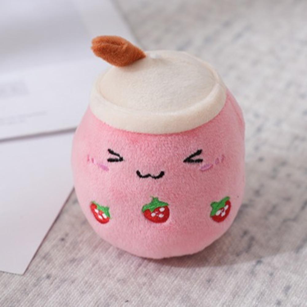 Kreatywna pluszowa zabawka z kreskówek Bubble Tea Cup pluszowy brelok akcesoria dla lalek