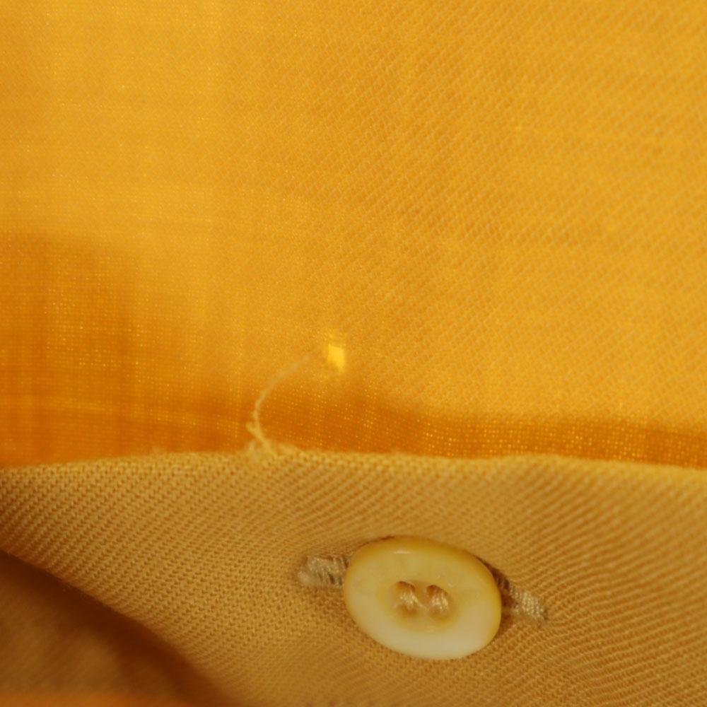 CELINE Swiss made Long sleeve shirt 38 mustard Women Used