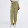 Women's Casual Fashion ,Color Drawstring Loose Straight,Leg Pants With Pockets