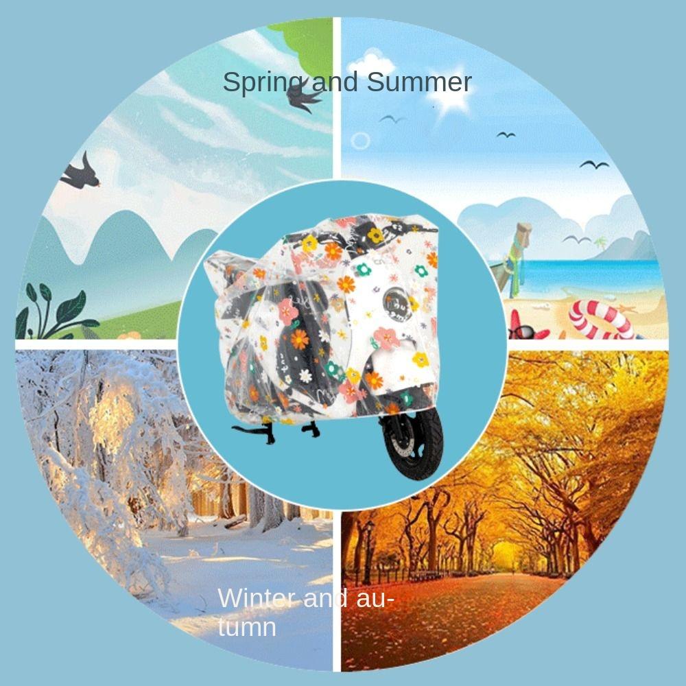 Vodotěsný Pláštěnka na kolo Kreslený Elektrické kolo Pláštěnka Elektrické vozidlo