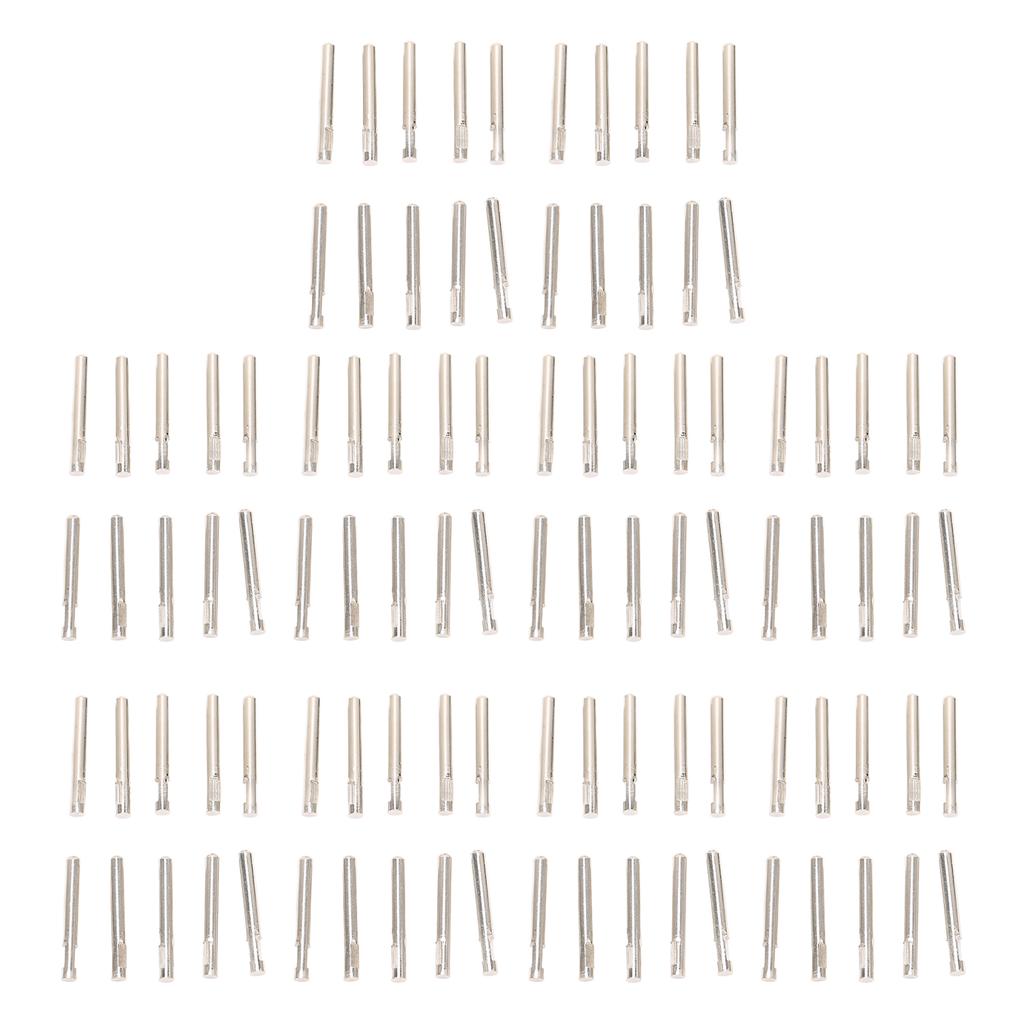 100pcs 0.1in Electrode Wire Pin Copper Connection for TENS Unit Slimming Massager Physiotherapy