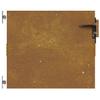 Garden Gate 85 X 125 Cm Corten Steel