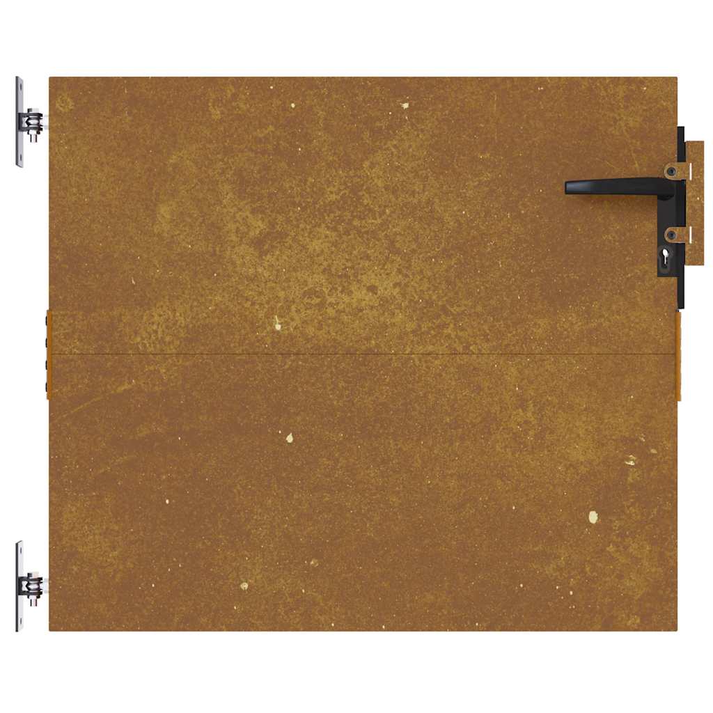 Garden Gate 85 X 125 Cm Corten Steel