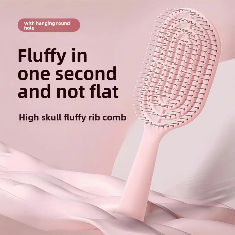 

Women s Special Long Hair Air Cushion Massage Meridians Curling Hair Household Portable Fluffy Ribs Combs 1PC жовтий