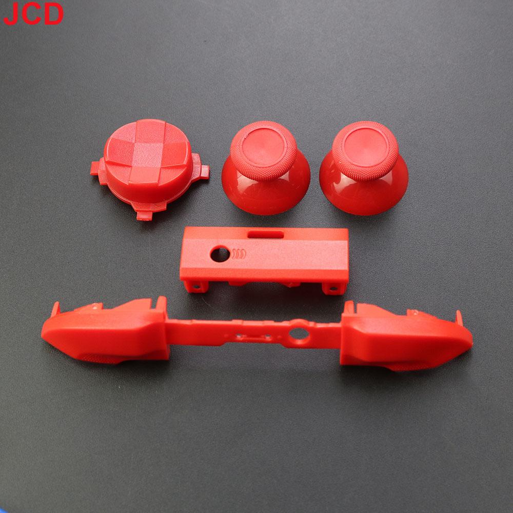 5in1 For Xbox Series X S Controller LB RB Button Strip Middle BaffleStrip Cross Direction Keys Analog Joystick Cap D-Pad Button