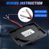 Professional Dual QC3.0 Fast Charger Panel Mount Socket 12-24V - Quick Charge 3.0 for Cars, Trucks & Marine with LED Indicator