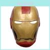 Marvel Iron Man Helm Lustige Latexmaske Für Halloween Party Kostümzubehör