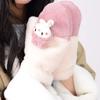 Korean Style Full Finger Mittens Plush Cycling Driving Gloves Gift Cartoon Cat Halter Gloves  Girls