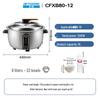 PESKOE 8L Commercial Rice Cooker CN Plug (adapter Included)
