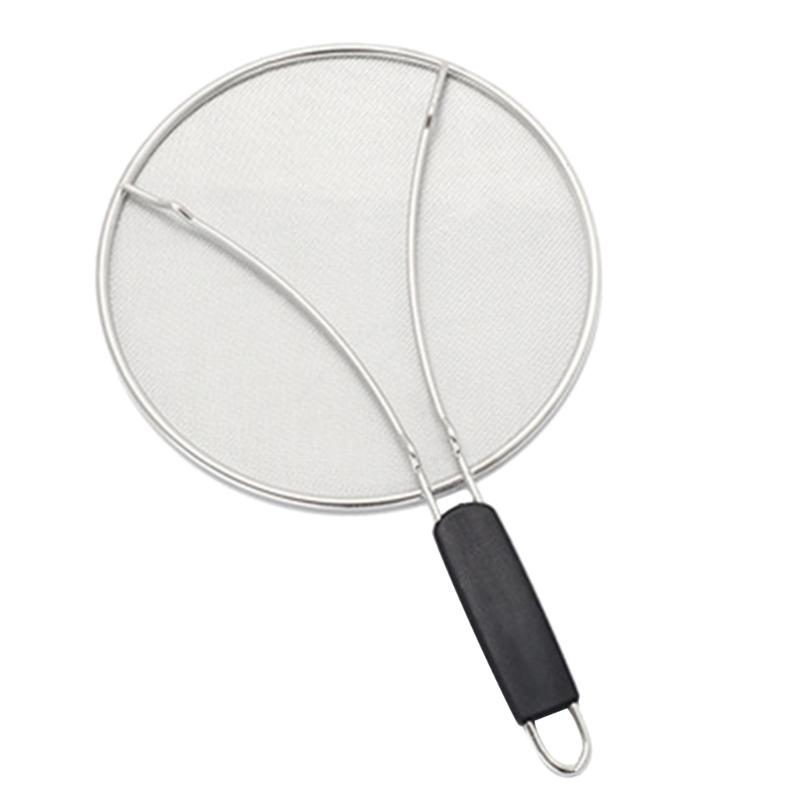 Durables Oil Splash Cover Splash Screen Spill Proof Kitchen Oil Proofing Lid Splash Cover Perfect for Fryings Pans 25cm