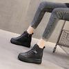 2026 Women's Wedge Platform High-Top Ankle Boots: Height-Boosting Casual Shoes for Shorter Women
