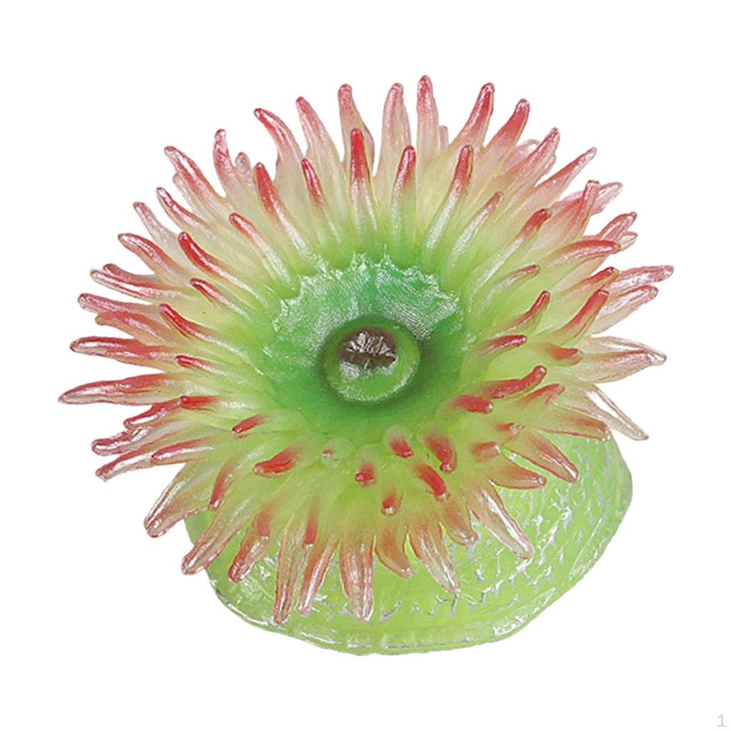 Aquarium Sea Anemone Figures Educational Toys Marine Life Models for Gifts