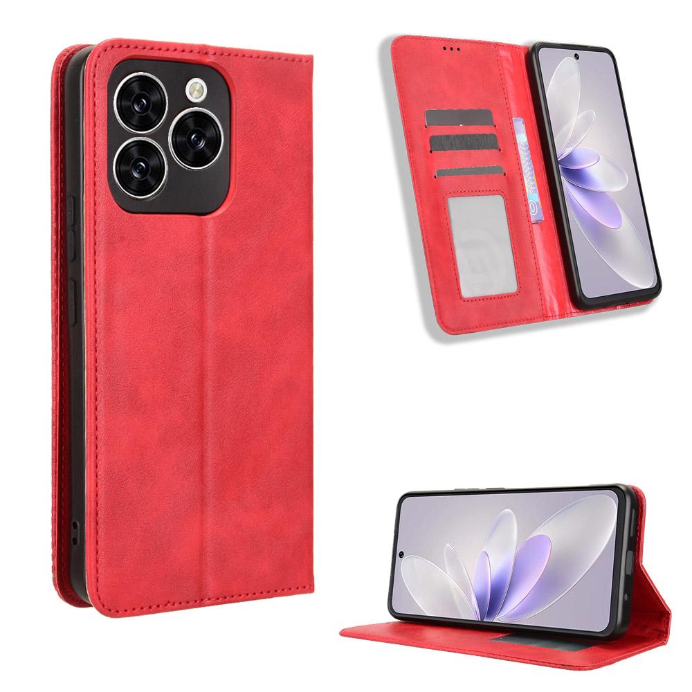 Flip Cover For Cubot Note 60 Leather Case [Flip Vintage Leather] Shockproof Durable Retro Phone Case