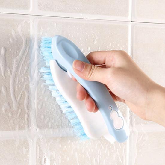 Washing Brush Portable Effortless Cleaning Tools Hand-held Dust Remover for Bathroom