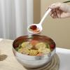 ZISIZ Wheat Straw PP Soup Spoon
