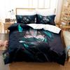 Game Genshin Impact Xiao Genshin Impact Bedding Set Single Twin Full Queen King Size Bed Set Aldult Kid Bedroom Duvetcover Sets
