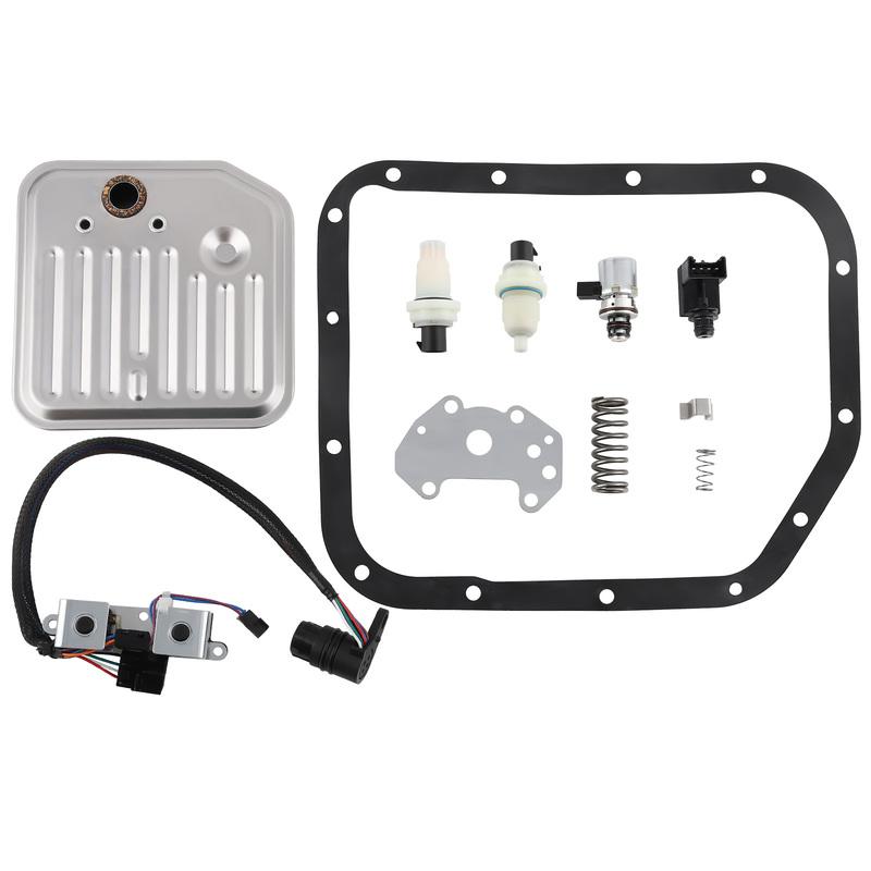 Transmission Filter Solenoid Sensor Set for Jeep Dodge Durango Dakota 46RE 47RE 4617210 4800879 495997487