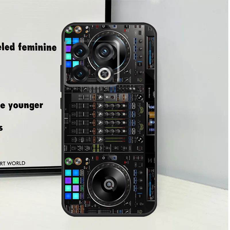 DJ Mixer Deck Controller For OnePlus Nord 5 CE 4 2 3 Lite N20 N30 Case For OnePlus 15R 13R 12R 13 12 11 10 Pro 10T 13T